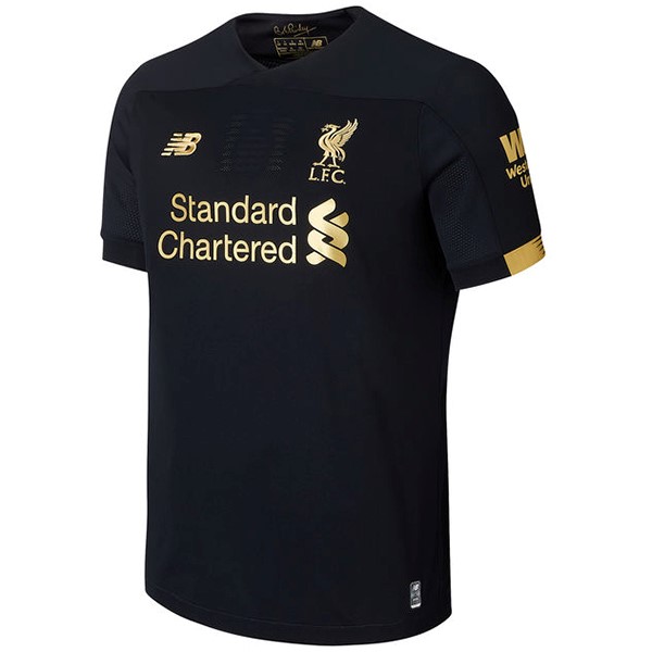 Camiseta Liverpool Replica Primera Ropa Portero 2019/20 Negro